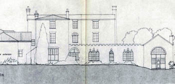 part of north elevation 1989
